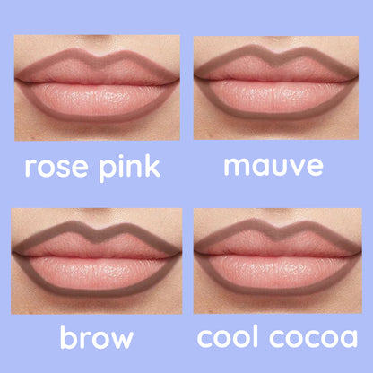 Peel-Off Lip Liner Stains 4-in-1 Bundle